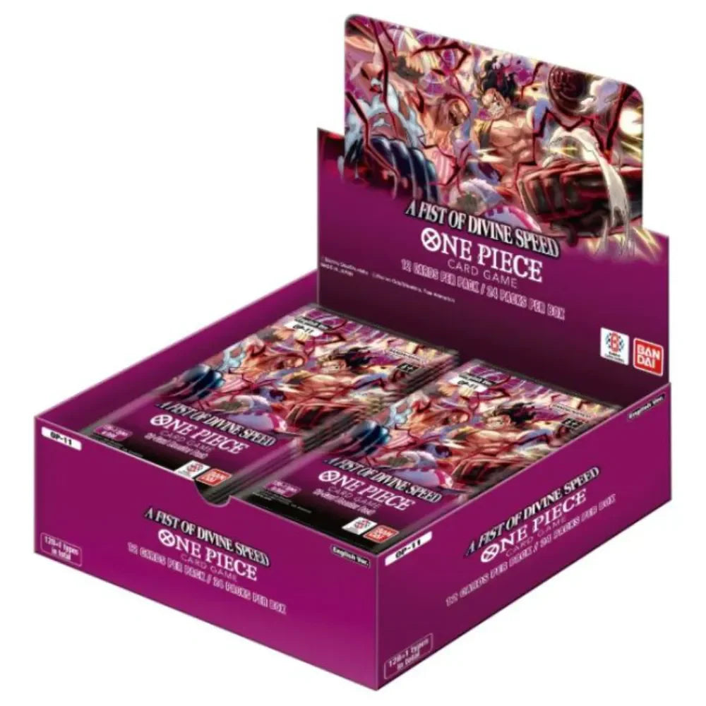 One Piece Card Game - Fist of Divine Speed OP-11 Booster Box Engels