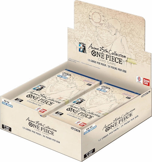 One Piece Card Game - EB02 Booster Box Anime 25th Collection