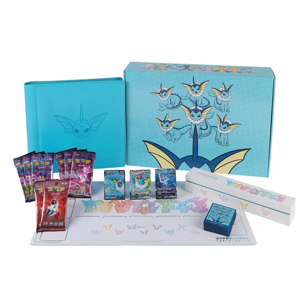 Pokemon TCG - Vaporeon Binder GiftBox Collection box