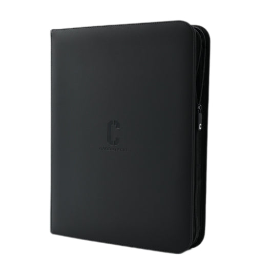 CardStacks 9-Pocket Toploader Binder Zwart