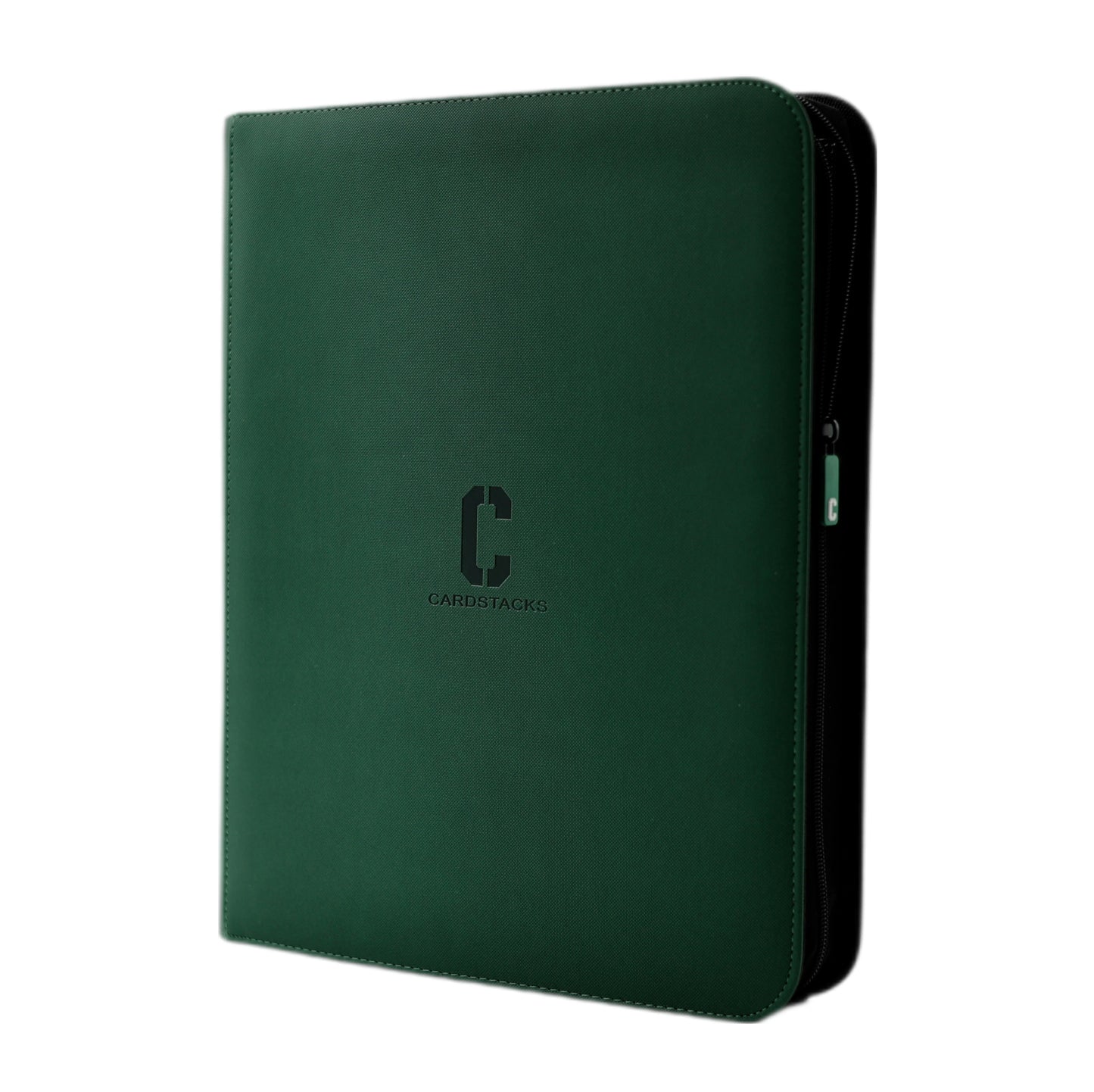 CardStacks 9-Pocket Toploader Binder Groen