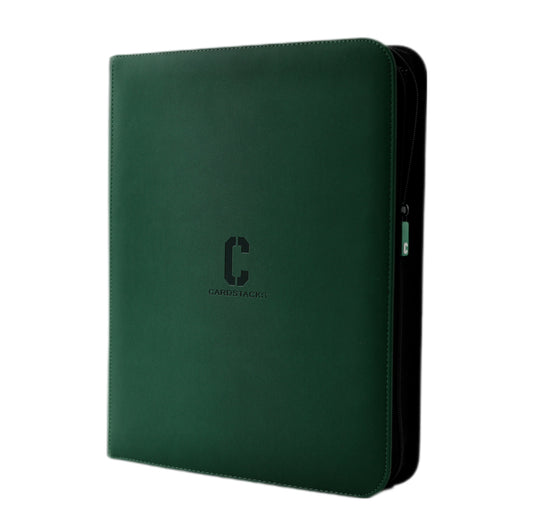 CardStacks 9-Pocket Toploader Binder Groen