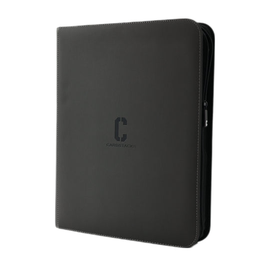 CardStacks 9-Pocket Toploader Binder Grijs