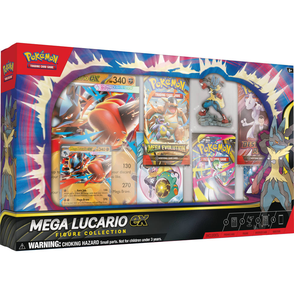 Pokémon TCG - Mega Lucario ex Figure Collection