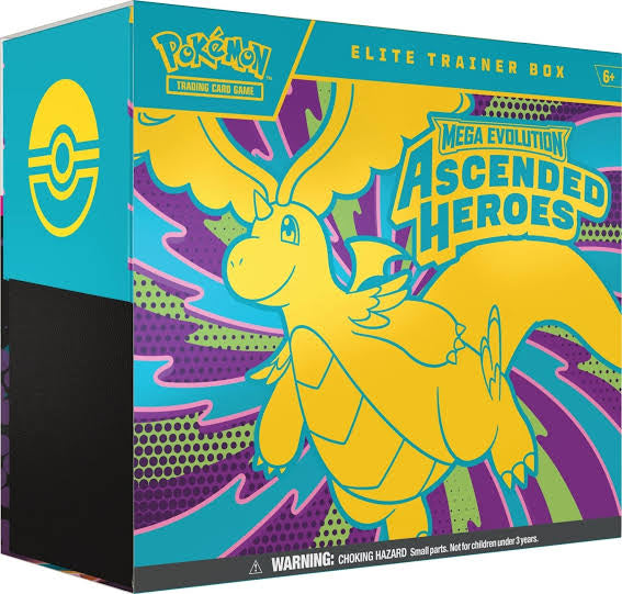 !PRE-ORDER! Pokémon TCG - Ascended Heroes Elite Trainer Box