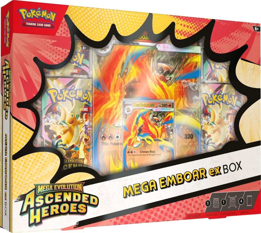 !PRE-ORDER! Pokémon TCG - Ascended Heroes - ex collection box