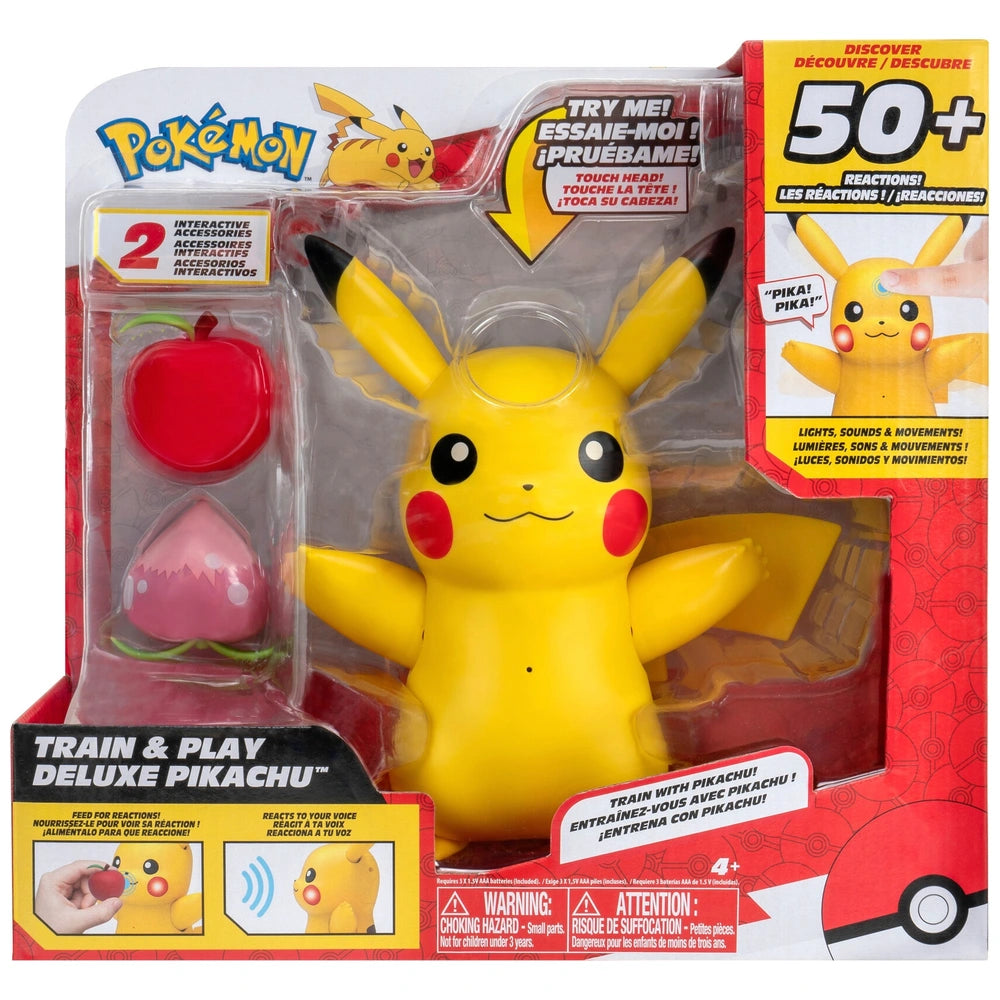 Pokémon - Train & Play Deluxe Pikachu