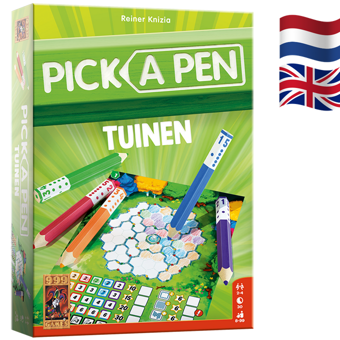 Pick a Pen Tuinen - Dobbelspel