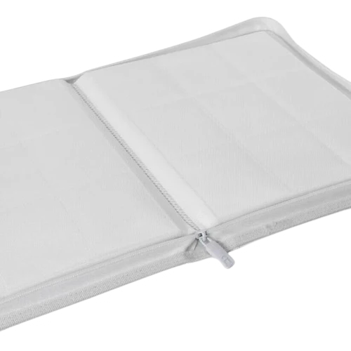 Vault X Zip Binder White Edition 9-POCKET