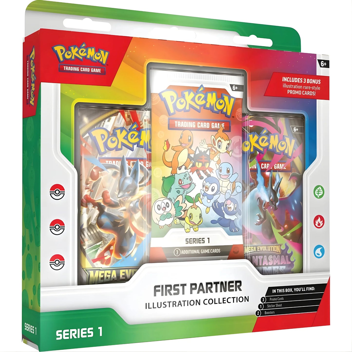 !PRE-ORDER! Pokémon TCG - First Partner Illustration Collection Box