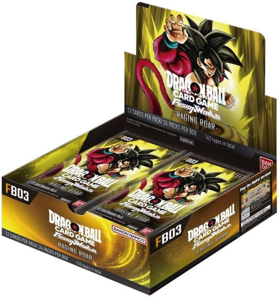 Dragon Ball Super Fusion World Raging Roar FB03 Booster Box