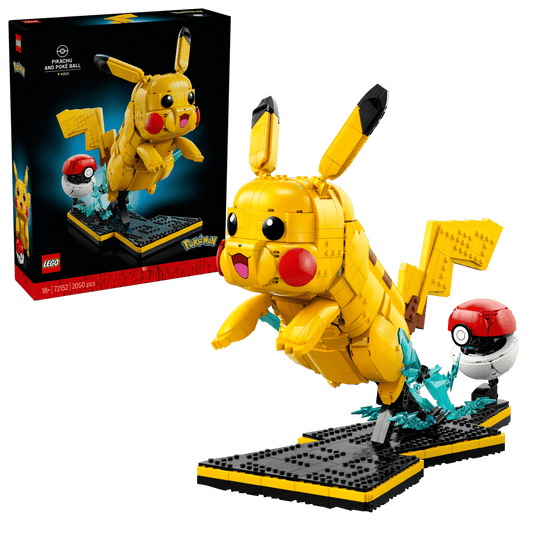 LEGO Pokémon Pikachu en Pokéball – 72152