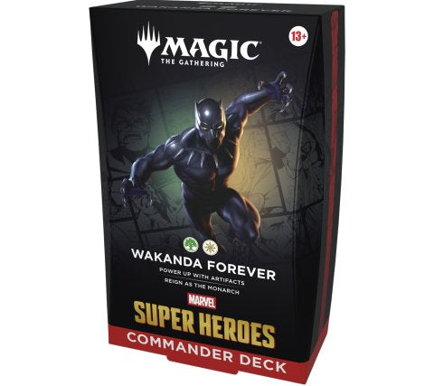 !PRE-ORDER! Magic: The Gathering - Marvel Super Heroes Commander Deck: Wakanda Forever