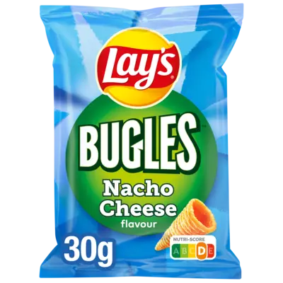 Bugles nacho cheese 30gr