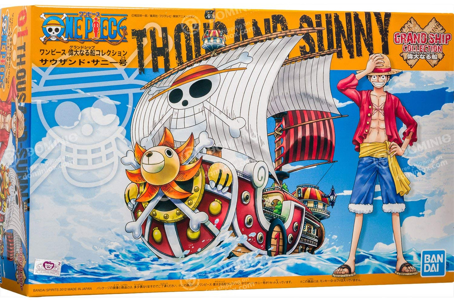 One Piece Thousand Sunny New World Ship Model Kit figure 30cm