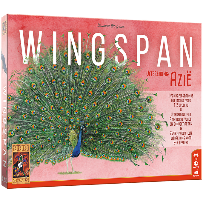 Wingspan uitbreiding: Azië