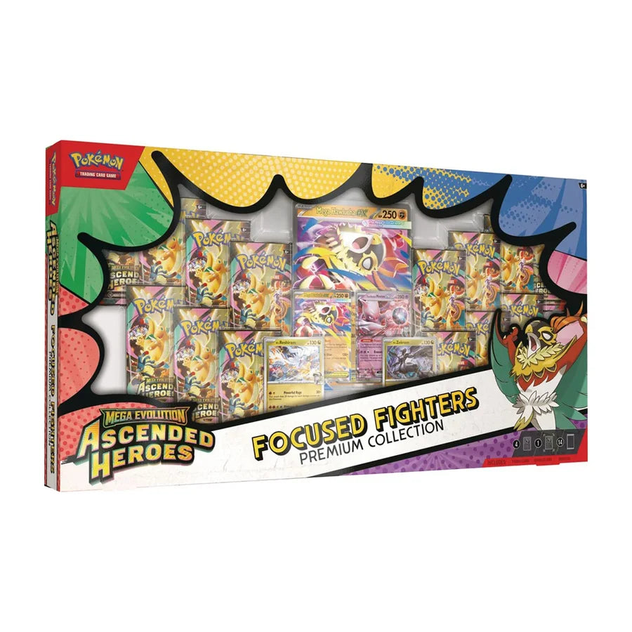 !PRE-ORDER! Pokemon TCG -  Ascended Heroes Focused Fighters Premium Collection