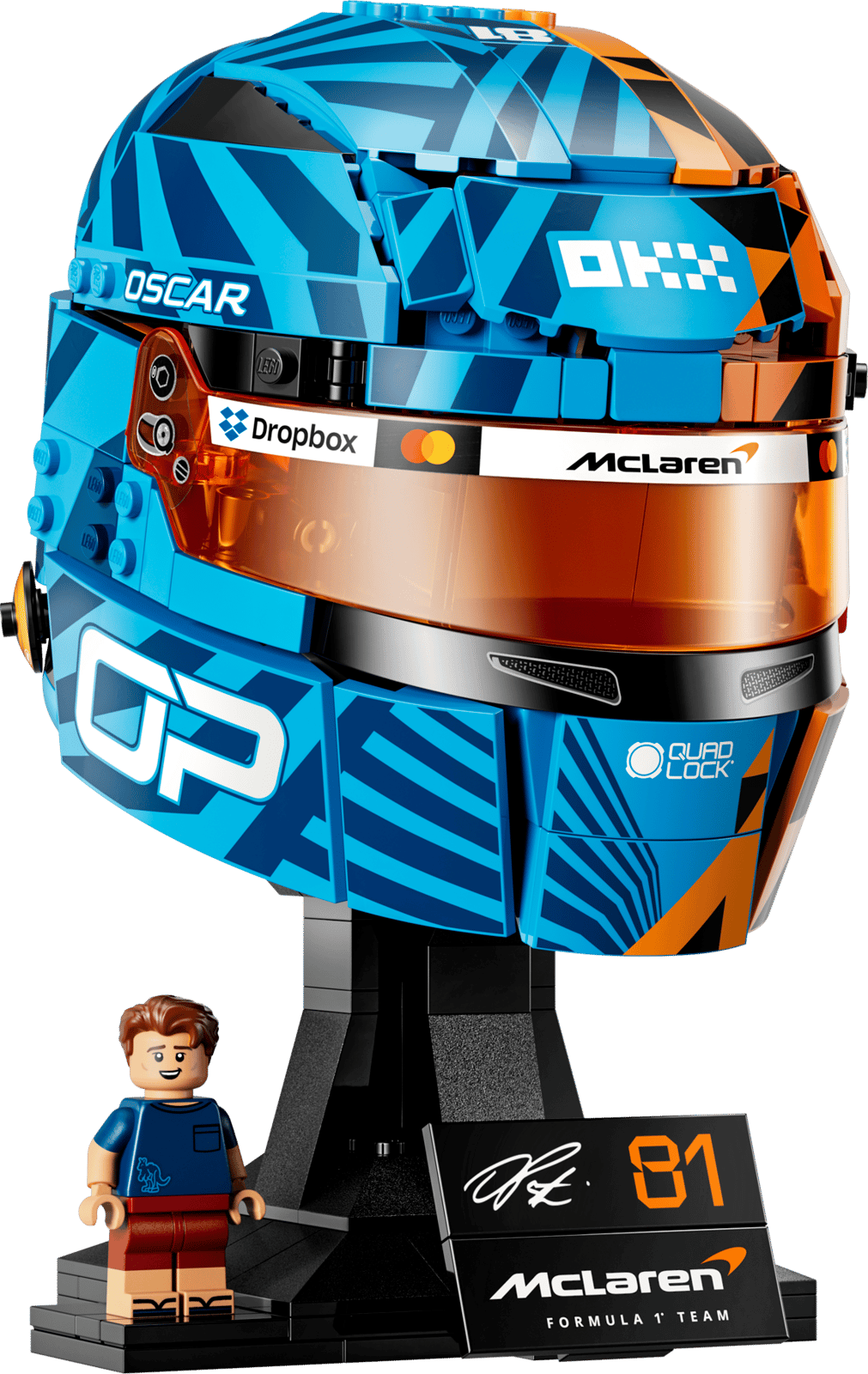 LEGO Editions McLaren Mastercard F1 Team Oscar Piastri Helmet – 43017