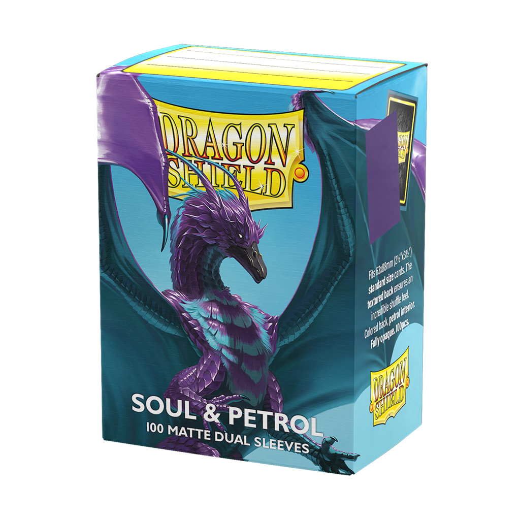 SLEEVES DS Matte Dual Soul & Petrol (100)