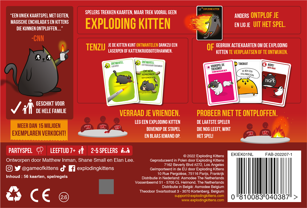 EXPLODING KITTENS NL