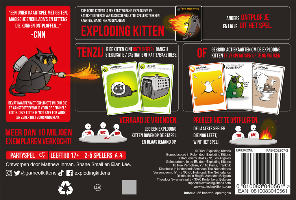 EXPLODING KITTENS NSFW