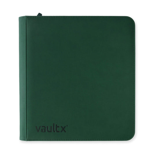 12-Pocket Exo-Tec® Zip Binder Forest Green