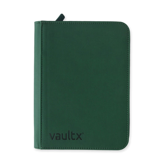 4-Pocket Exo-Tec® Zip Binder Forest Green