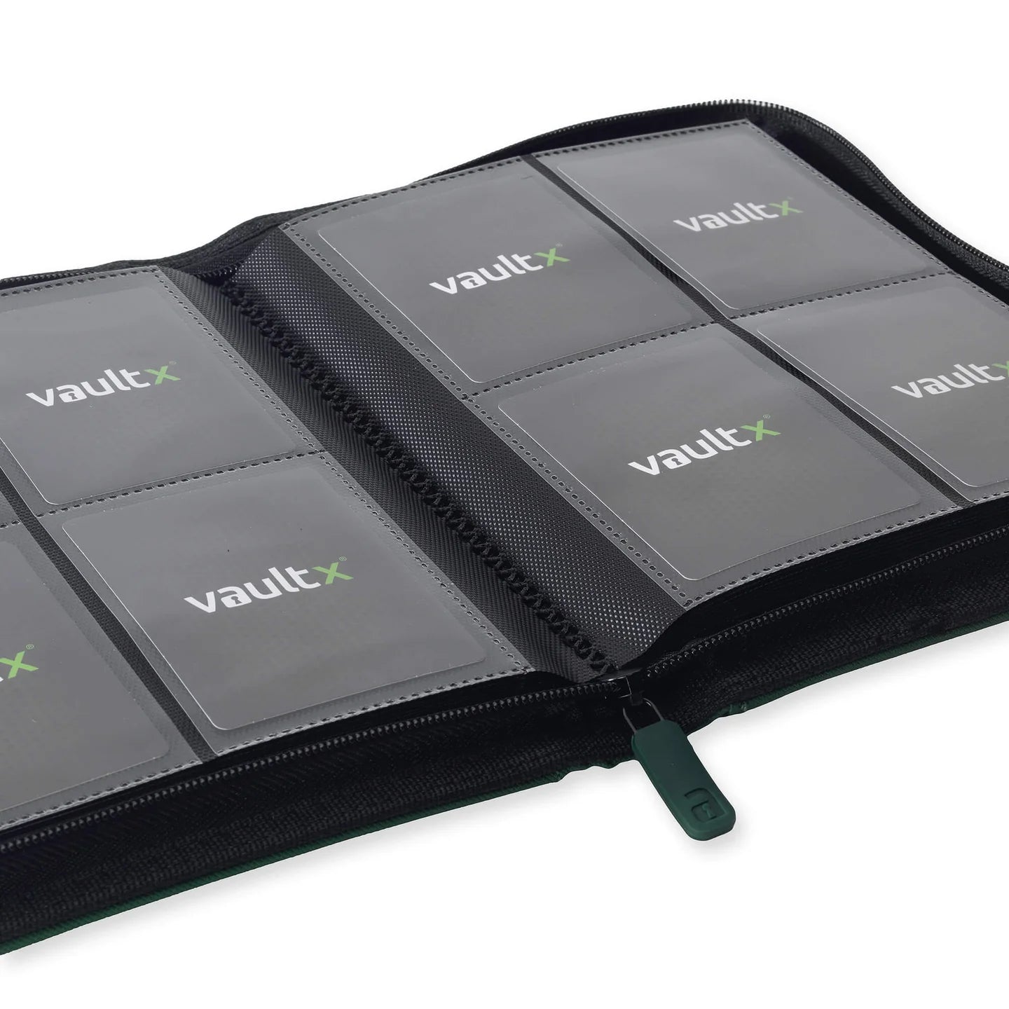 4-Pocket Exo-Tec® Zip Binder Forest Green