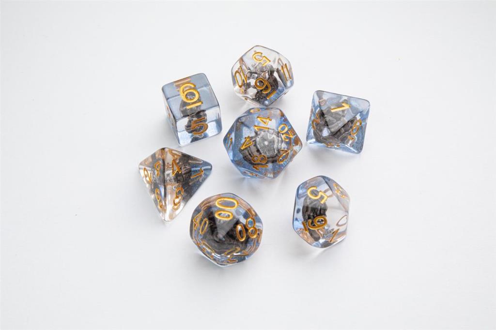 DICE EMBRACED CURSED SHIP RPG DICE SET 7PCS