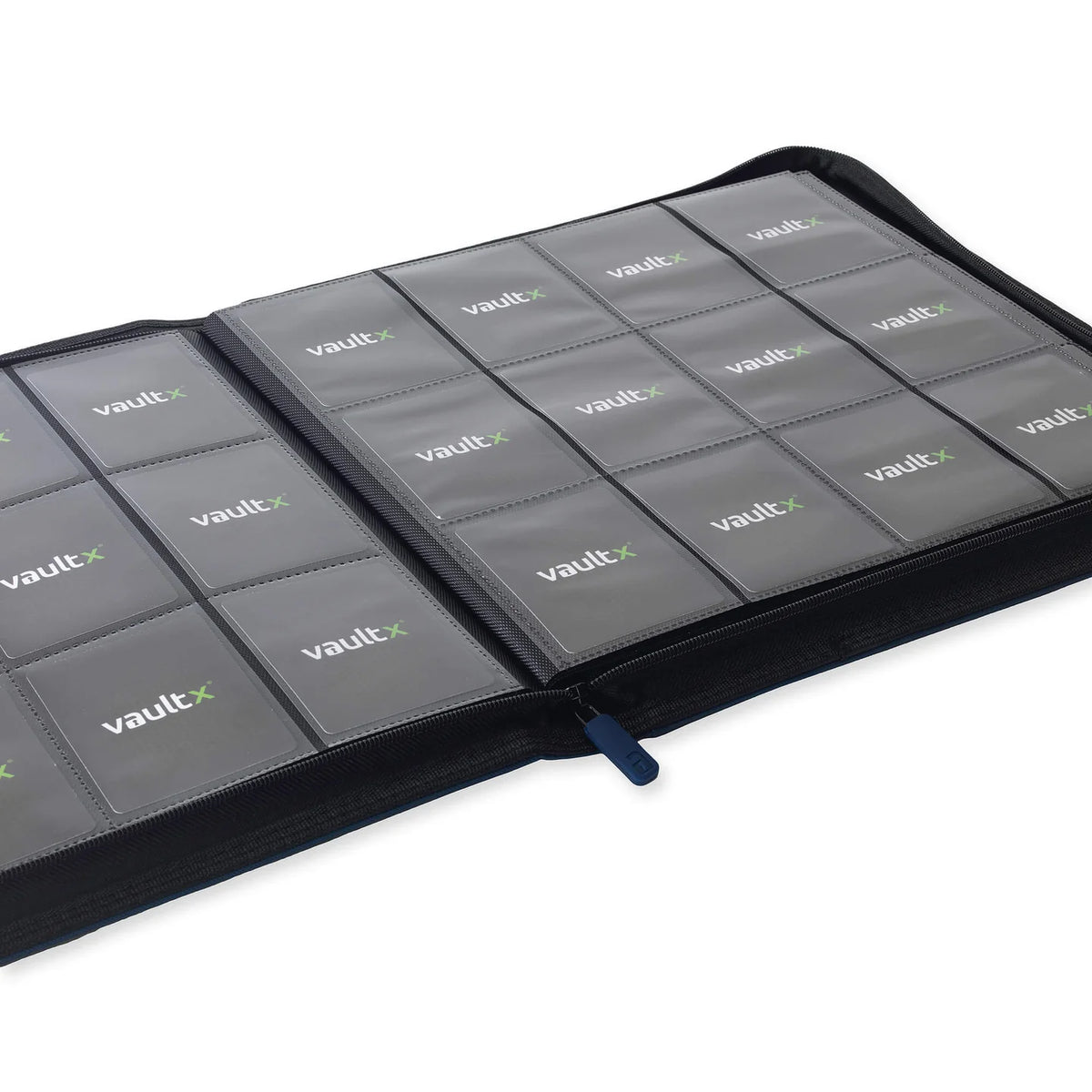 12-Pocket Exo-Tec® Zip Binder Royal Blue