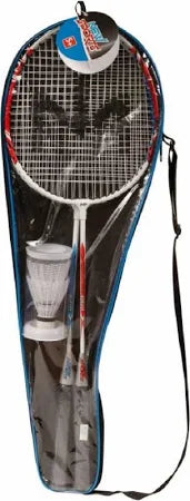 NSP Badmintonset 2 Rackets + Shuttle