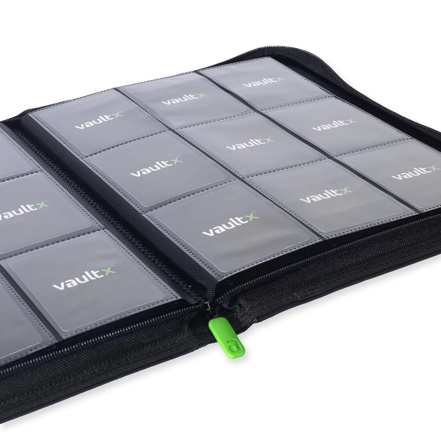 9-Pocket Exo-Tec® Zip Binder Signature Black