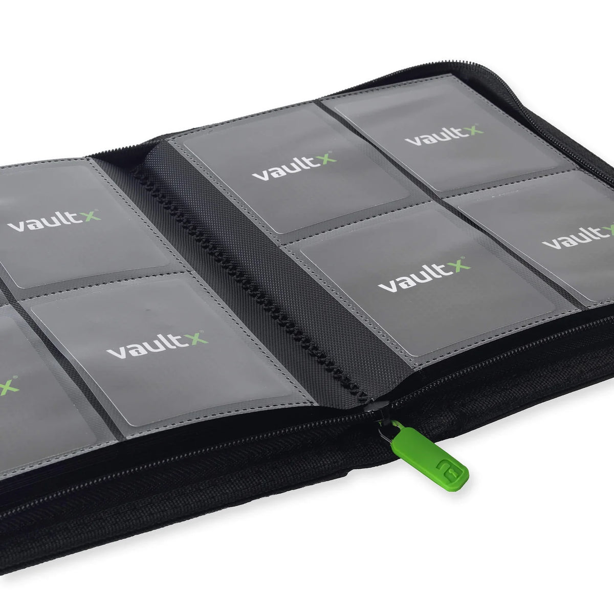 4-Pocket Exo-Tec® Zip Binder Signature Black