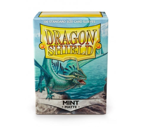 Dragon Shield Standard Sleeves - Matte Mint (100 Sleeves)