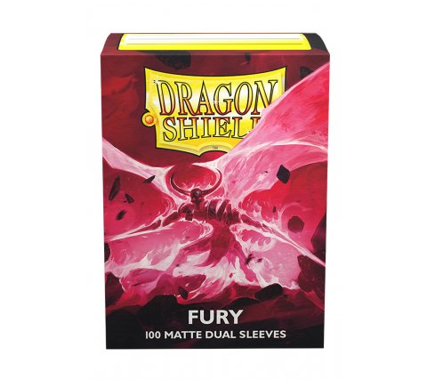 Dragon Shield Sleeves Dual Matte - Fury (100 stuks)